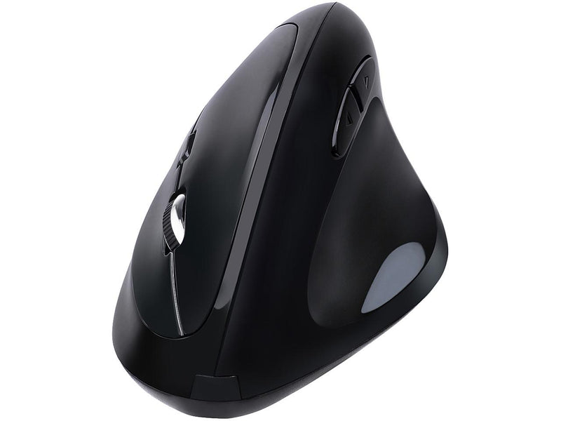 ADESSO IMOUSEE30 ADESSO 2.4GHZ RF WIRELESS VERTICAL ERGONOMIC MOUSE WITH PROGRAMMABLE DRIVER TO