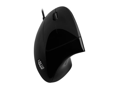 Adesso Mouse iMouseE9 Left-Handed Vertical Ergonomic Mouse w/DPI Switch