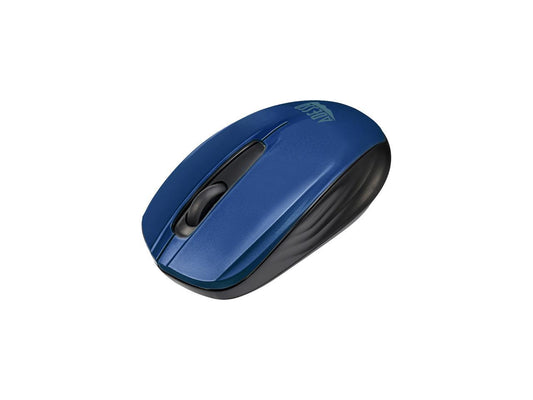 Adesso iMouse S50L - 2.4GHz Wireless Mini Mouse - Optical - Wireless - Radio Frequency - Blue - USB - 1200 dpi - Computer, Notebook - Scroll Wheel - 3 Button(s) - Symmetrical