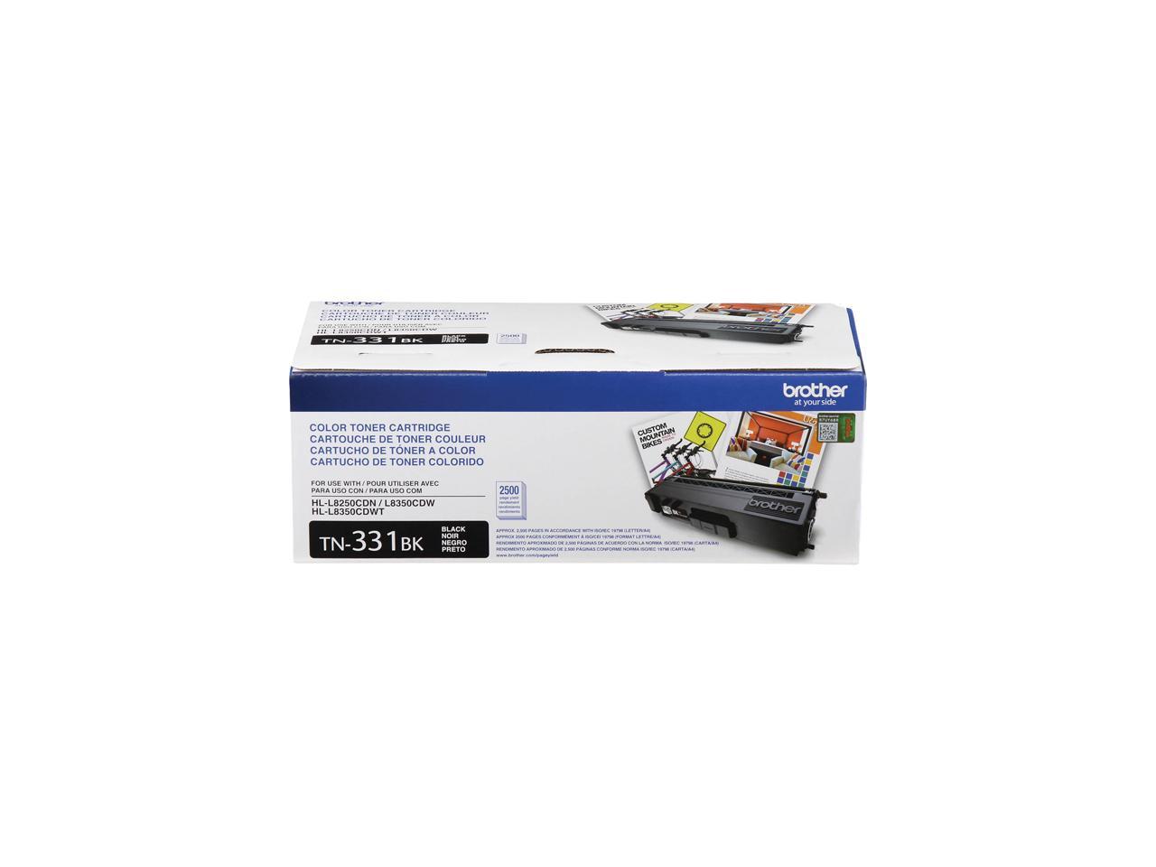 BROTHER INTERNATIONAL TN331BK Black Toner Cartridge