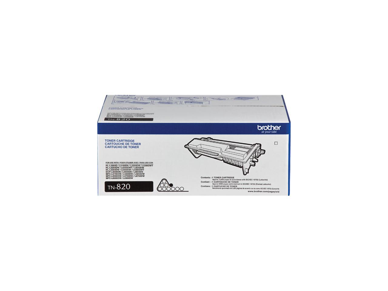 Brother Toner Cartridge (3 000 Yield) TN820