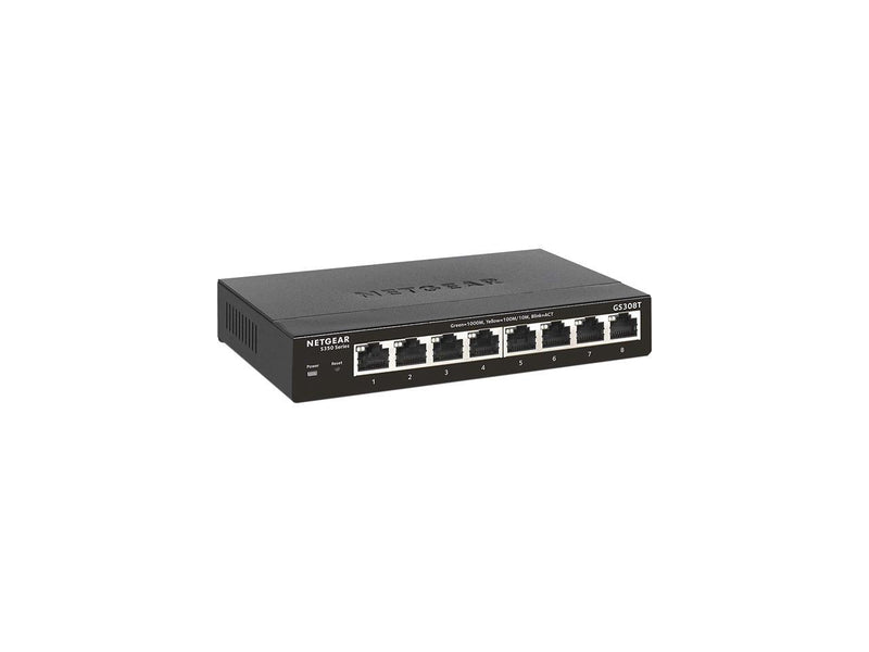 NETGEAR 8-Port Gigabit Ethernet Smart Switch (GS308T)