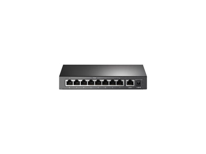 TP-Link 9-Port 10/100Mbps Desktop Switch with 8-Port PoE+ TLSF1009P