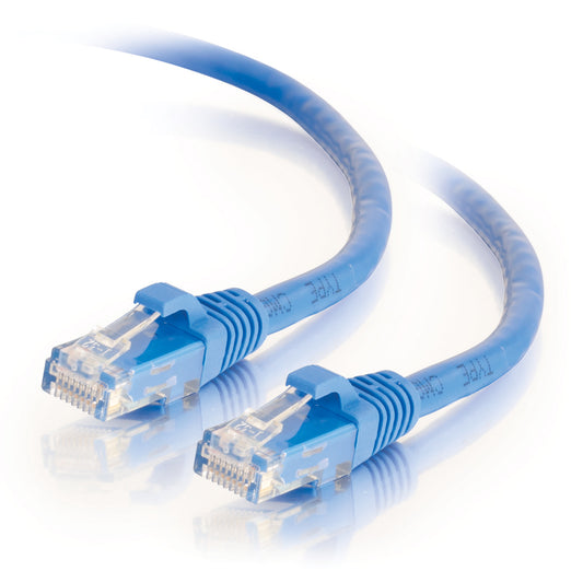 C2G 14ft Cat6 Ethernet Cable - Snagless Unshielded (UTP) - Blue