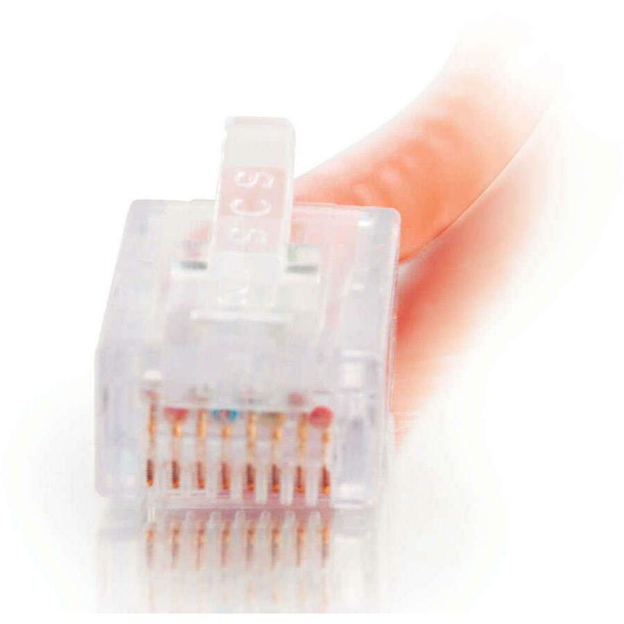 C2G-3ft Cat5e Non-Booted Crossover Unshielded (UTP) Network Patch Cable - Orange