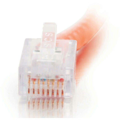 C2G-3ft Cat5e Non-Booted Crossover Unshielded (UTP) Network Patch Cable - Orange