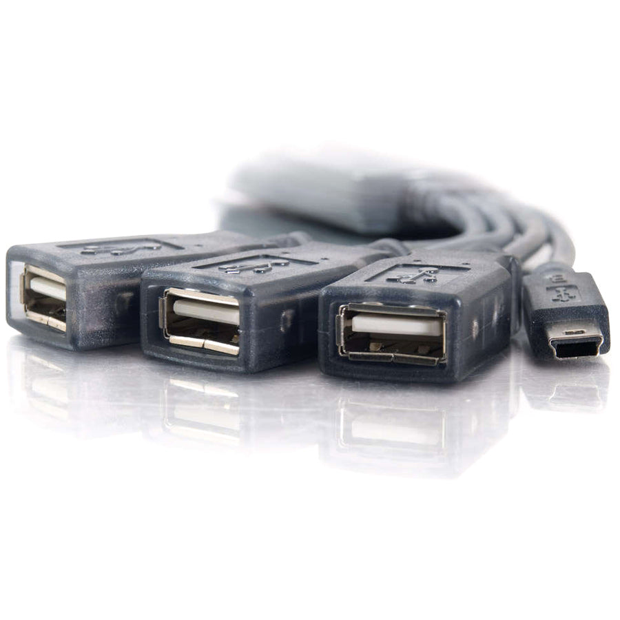C2G 11in 4-Port USB 2.0 Hub Cable