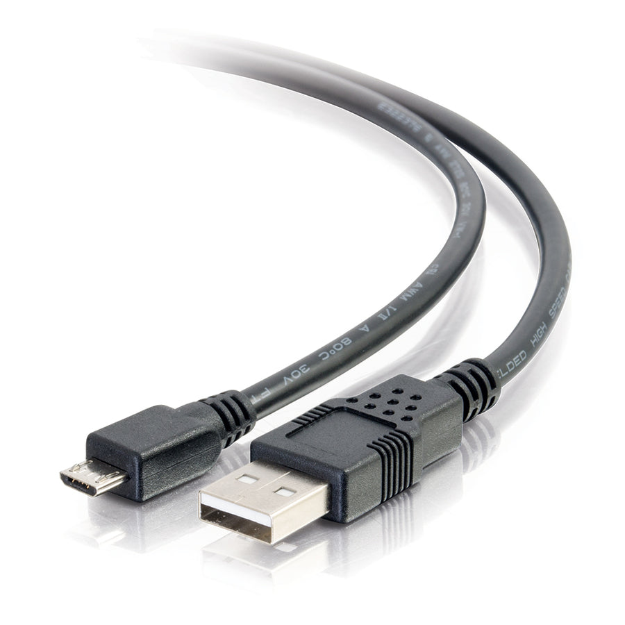 C2G 2m (6ft) USB Cable - USB A to USB Micro B - M/M