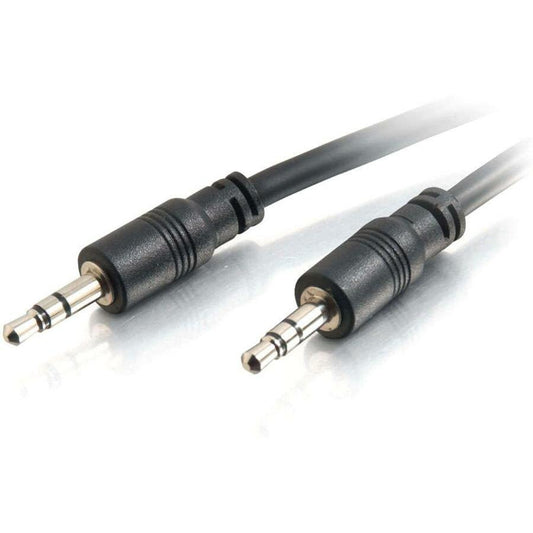C2G 15ft CMG-Rated 3.5mm Stereo Audio Cable With Low Profile Connectors