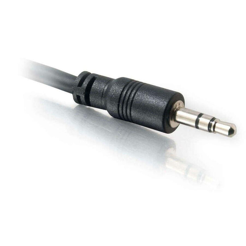 C2G 35ft CMG-Rated 3.5mm Stereo Audio Cable With Low Profile Connectors