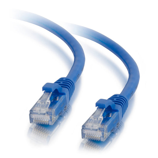 C2G 15ft Cat5e Ethernet Cable - Snagless Unshielded (UTP) - Blue