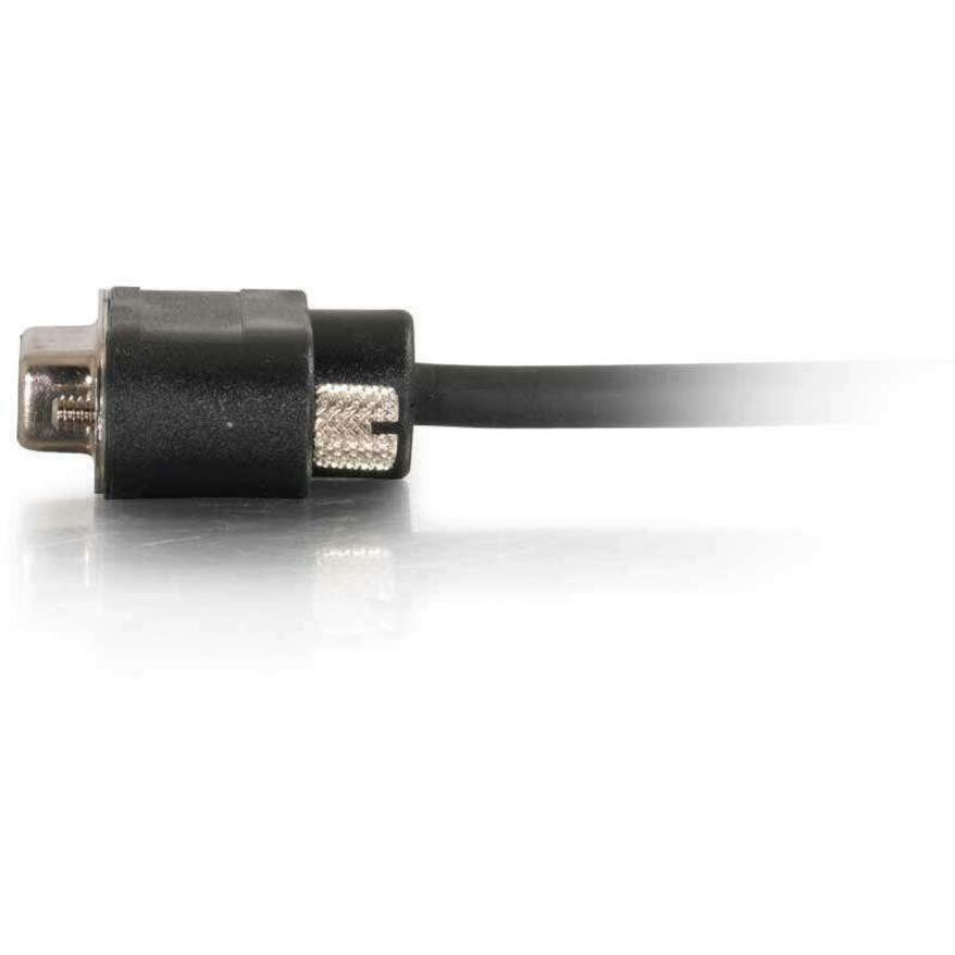 C2G 35ft CMG-Rated DB9 Low Profile Cable M-F