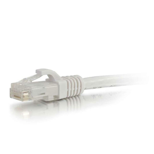 C2G-30ft Cat6 Snagless Unshielded (UTP) Network Patch Cable - White