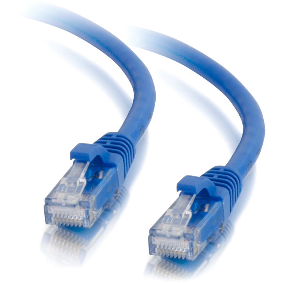 C2G 2ft Cat5e Ethernet Cable - Snagless Unshielded (UTP) - Blue