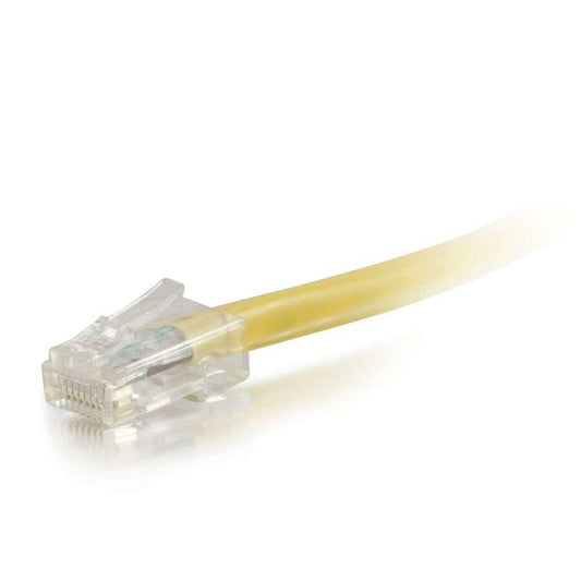 C2G-10ft Cat5e Non-Booted Unshielded (UTP) Network Patch Cable - Yellow