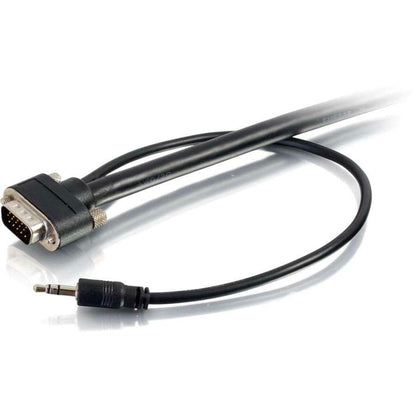 C2G 50ft VGA Video + 3.5mm AUX Stereo Audio Cable - In Wall CMG-Rated - M/M