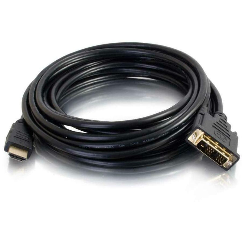 C2G 1.5m (5ft) HDMI to DVI Cable - HDMI to DVI-D Adapter Cable - 1080p