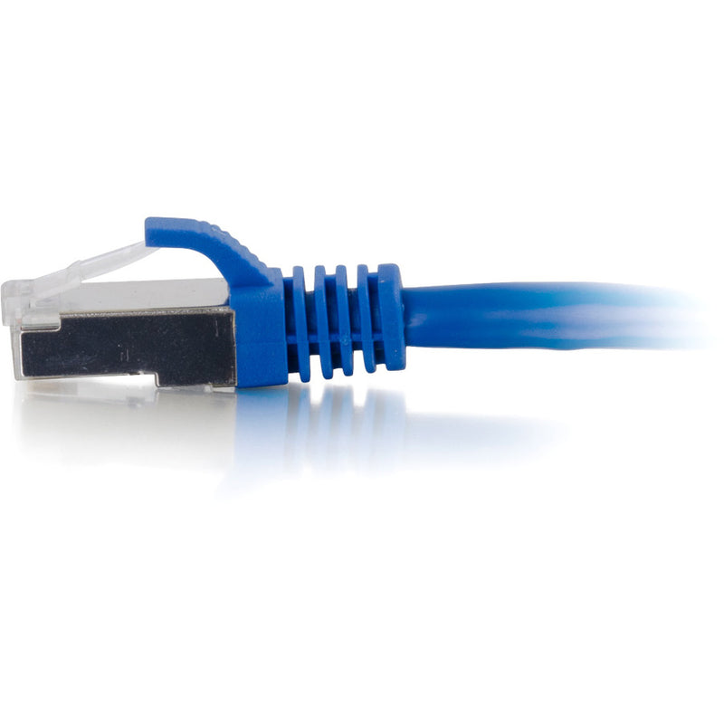 C2G 3ft Cat6a Snagless Shielded (STP) Network Patch Cable - Blue