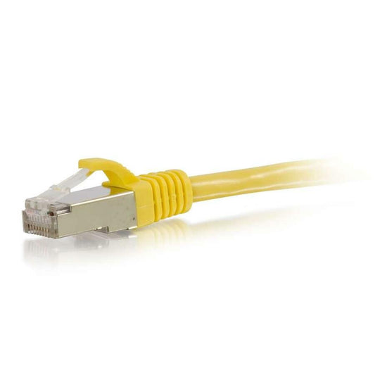 C2G 15ft Cat6 Snagless Shielded (STP) Network Patch Cable - Yellow