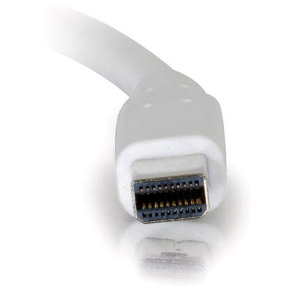 C2G 6ft Mini DisplayPort Extension Cable M/F - White