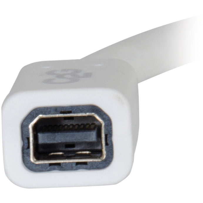 C2G 10ft Mini DisplayPort Extension Cable M/F - White