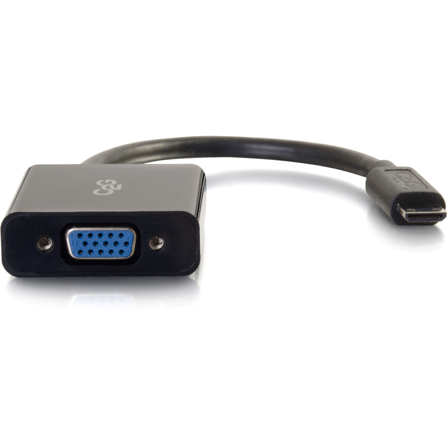 C2G Mini HDMI to VGA Adapter - Mini HDMI to VGA Converter - Male to Female