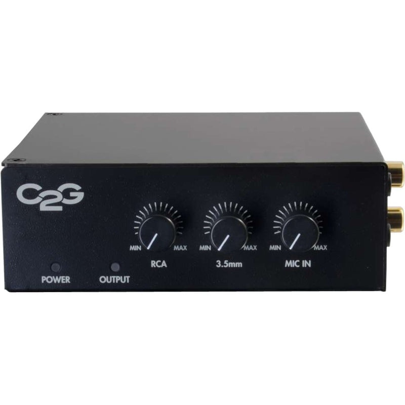 C2G 25/70V 50W Audio Amplifier - Plenum Rated