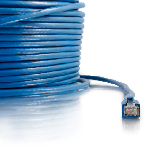 C2G 150ft Cat6 Shielded Ethernet Cable - Cat 6 Network Patch Cable - Blue