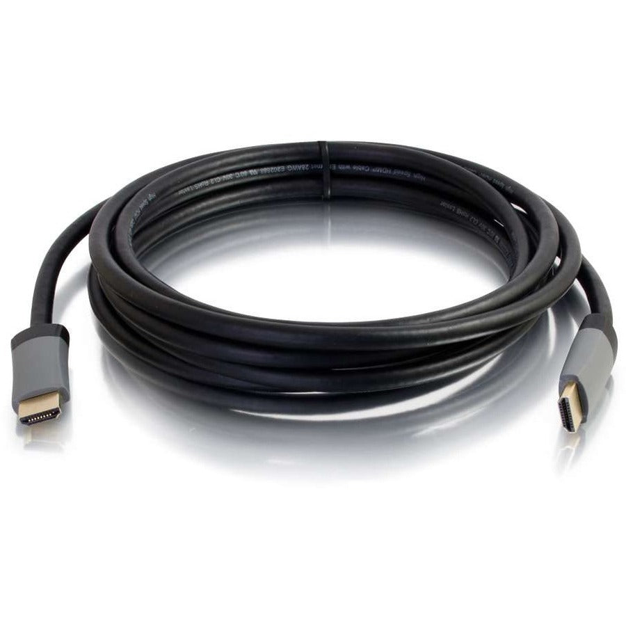 C2G 5ft 4K HDMI Cable with Ethernet - High Speed - In-Wall CL-2 Rated - M/M
