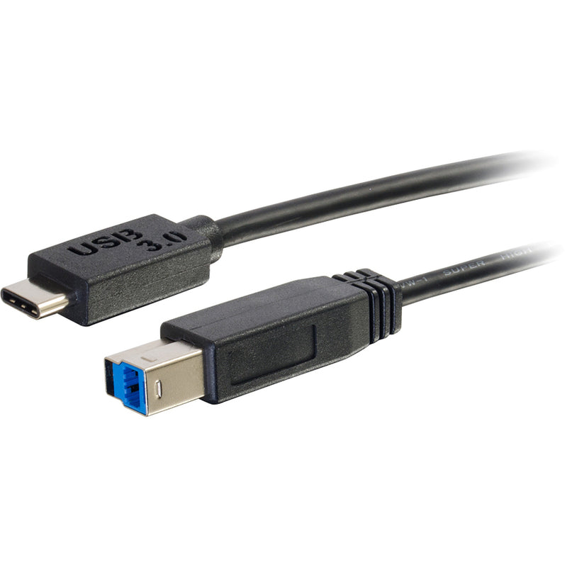 C2G 6ft USB C to USB B Cable - USB 3.2 - 5Gbps - M/M