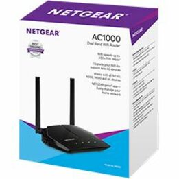 Netgear R6080 Wi-Fi 5 IEEE 802.11ac Ethernet Wireless Router