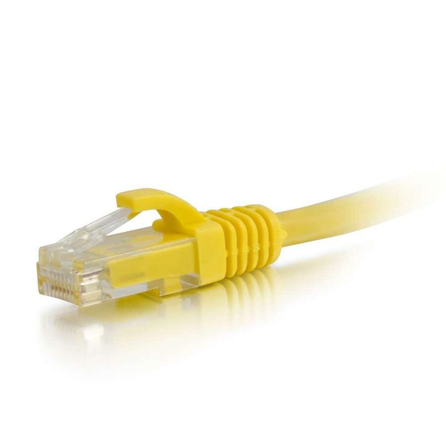 C2G-50ft Cat5e Snagless Unshielded (UTP) Network Patch Cable - Yellow