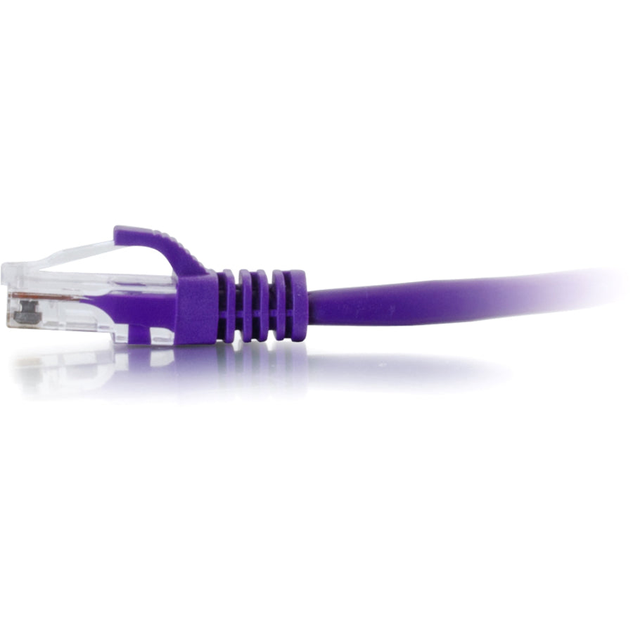 C2G 3ft Cat6 Ethernet Cable - Snagless Unshielded (UTP) - Purple