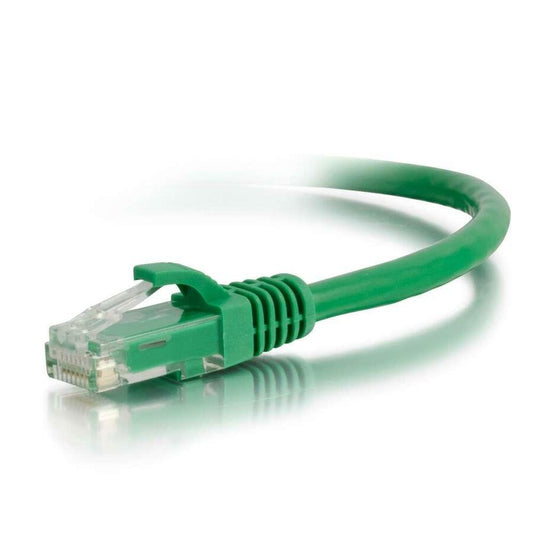 C2G-14ft Cat6 Snagless Unshielded (UTP) Network Patch Cable - Green