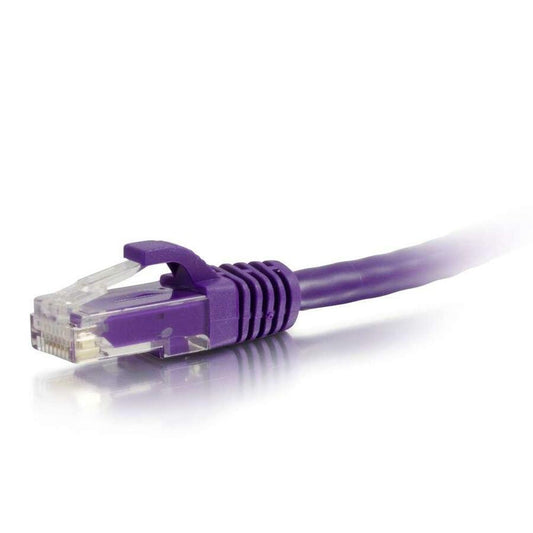 C2G 100ft Cat6 Snagless Unshielded (UTP) Network Patch Cable - Purple