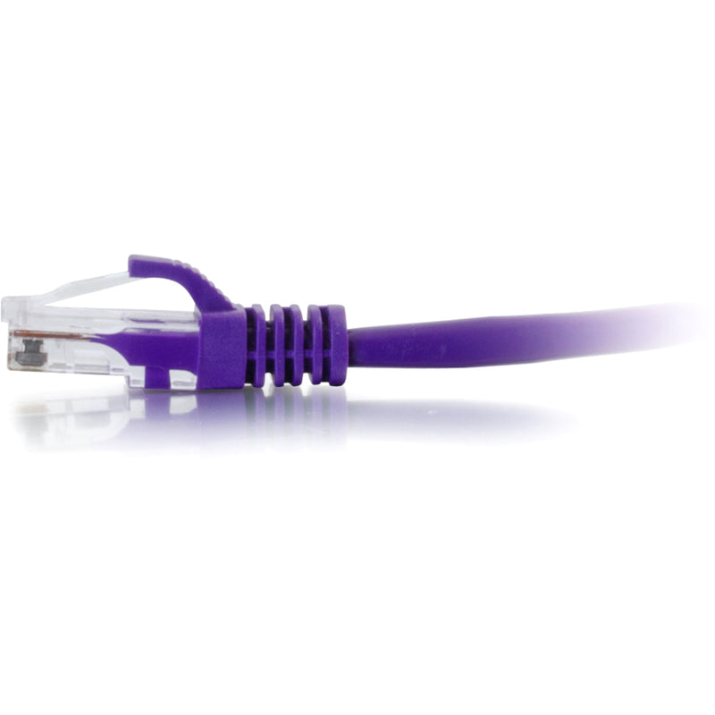 C2G 100ft Cat6 Snagless Unshielded (UTP) Network Patch Cable - Purple