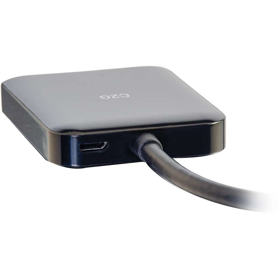 C2G 4K DisplayPort Dual Monitor Splitter MST Hub - M/F