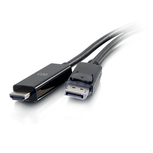 C2G 10ft 4K DisplayPort to HDMI Adapter Cable - M/M