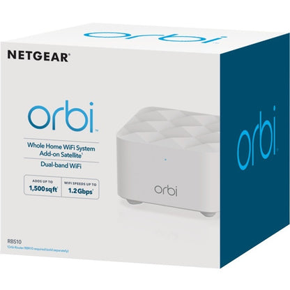 Netgear Orbi RBS10 IEEE 802.11ac 1.17 Gbit/s Wireless Range Extender