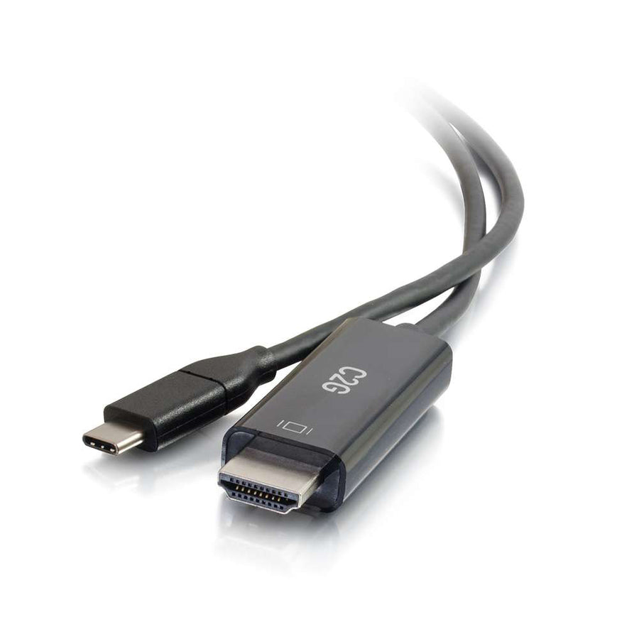C2G 1ft USB-C to HDMI Audio/Video Adapter Cable - 4K 60Hz - M/M