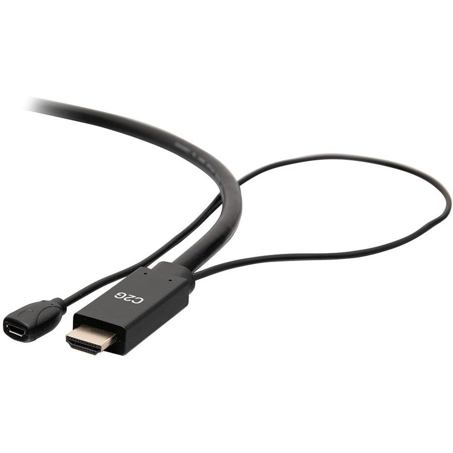 C2G 10ft HDMI to VGA Adapter Cable - Active HDMI to VGA Cable