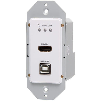 C2G HDMI HDBaseT Wall Plate Transmitter to Box Receiver Extender - 4K 60Hz
