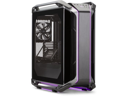 Cooler Master COSMOS C700M with ARGB Lighting, Aluminum Panels, a Riser Cable, and Curved Tempered Glass