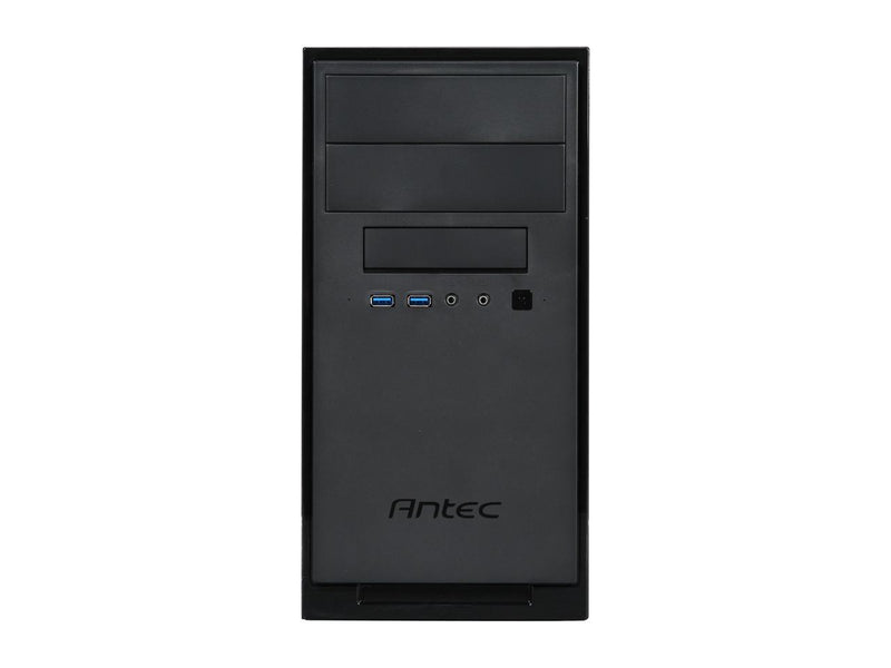 Antec NSK3180 Black 0.7 SGCC Steel Micro ATX / Mini-ITX Computer Case 380W Power Supply