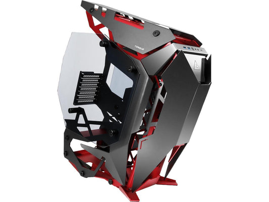 Antec TORQUE Black / Red Aluminum ATX Mid Tower Computer Case - Winner of iF Design Award 2019