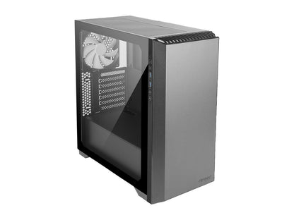 Antec Performance Series P82 Flow ATX Mid-Tower Case, Tool-Free Tempered Glass Side Panel, Removable 2.5" SSD Rack, Support for Up to 4 x 2.5" SSDs, White LED, 4 x 140 mm White Blade Fans Included
