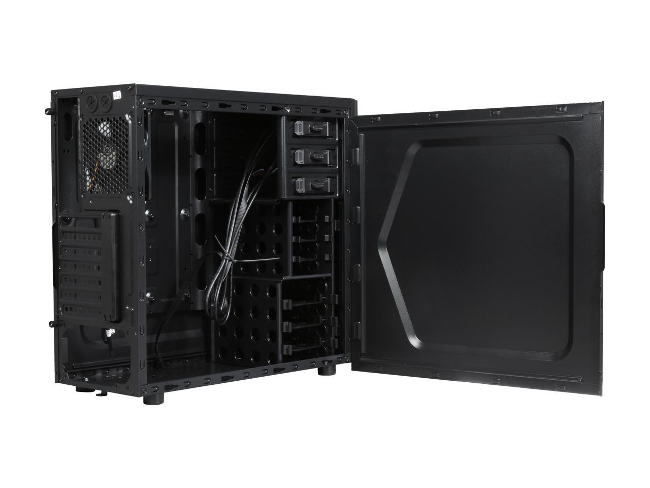 Thermaltake Versa H22 SPCC ATX Mid-Tower Gaming Case 7 x Expansion Slots 3 x 5.25" External Drive Bays