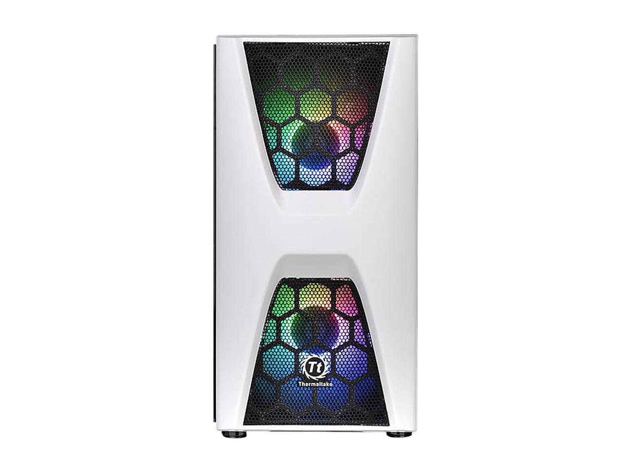 Thermaltake Commander C34 TG Snow ARGB CA-1N5-00M6WN-00 White SPCC / Tempered Glass ATX Mid Tower Computer Case
