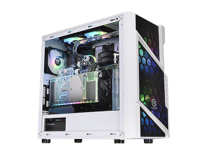 Thermaltake Commander C31 TG Snow ARGB CA-1N2-00M6WN-00 White SPCC / Tempered Glass ATX Mid Tower Computer Case