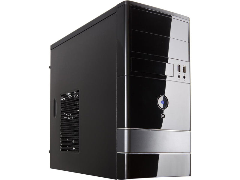 Rosewill Micro ATX Mini Tower Computer Case with Dual Fans - FBM-01